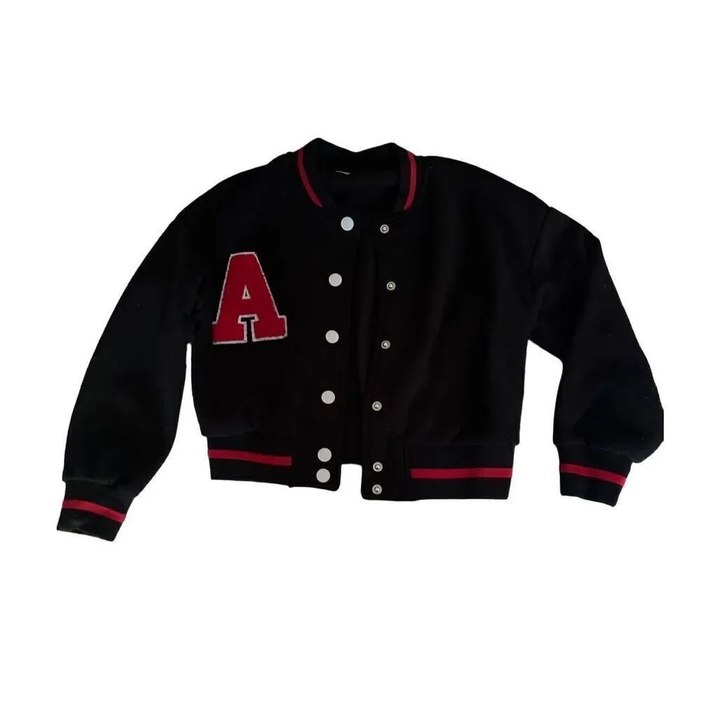 SHEIN children’s letterman jacket